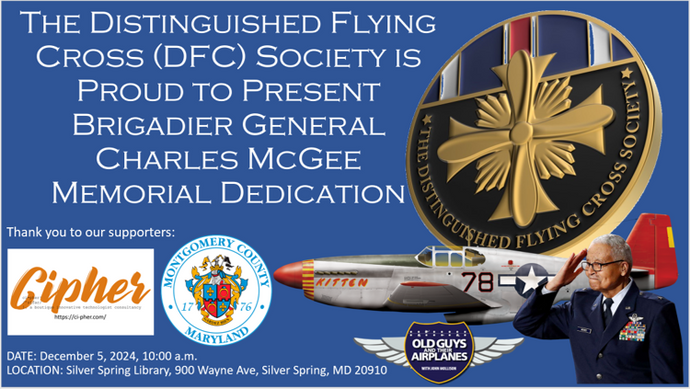 Honoring a Hero: The Dedication of the Distinguished Flying Cross Society Memorial to Brigadier General Charles McGee